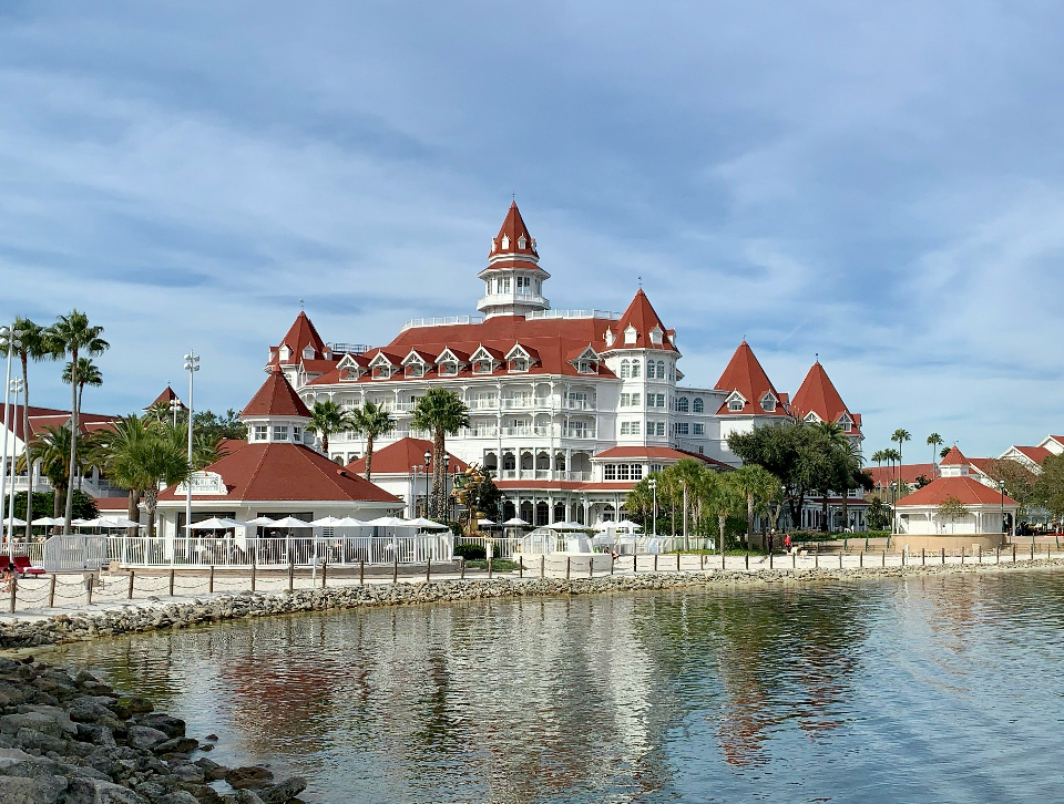 Disney's Grand Floridian Resort across the lagoon